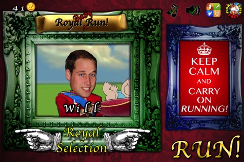 Royal Baby Run! Keep Calm And Carry On RUNNING! (FREE Edition) screenshot 2