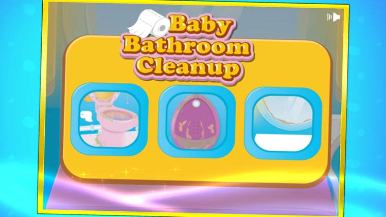 Baby Bathroom Cleanup