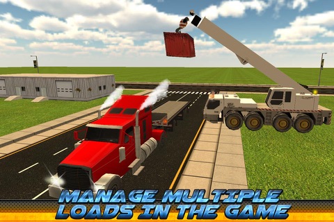 Transport Truck Driver 3D: City Cargo Services screenshot 4