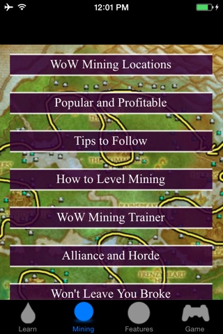 Global Apps - WoW Mining Guide Edition screenshot 2