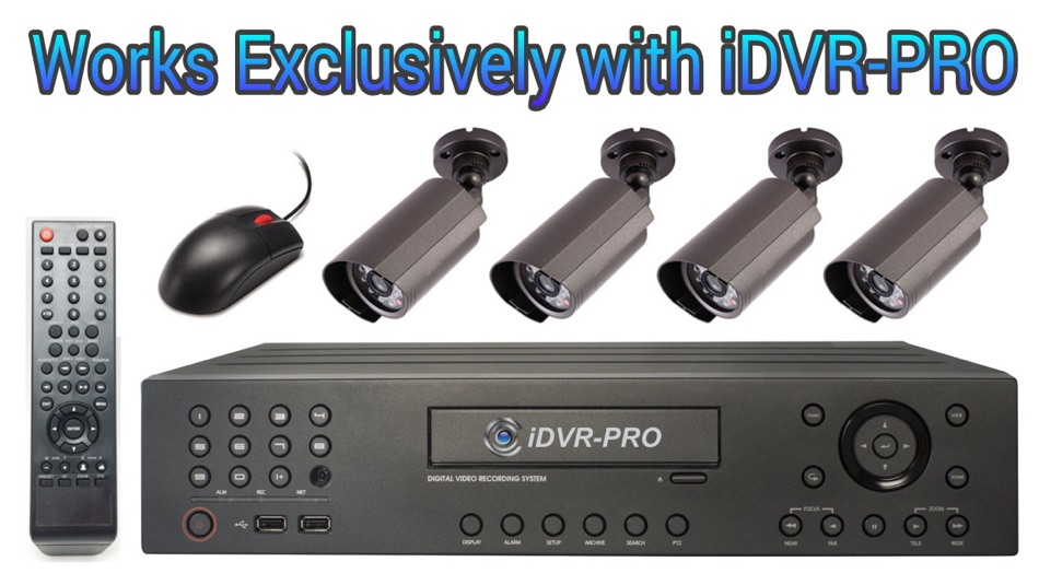 #5. iDVR-PRO Viewer: Live CCTV Camera View and Playback (iOS) By: CCTV Camera Pros