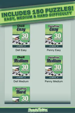 Game screenshot Penny Dell Jumbo Crosswords 2 – Crossword Puzzles for Everyone! hack