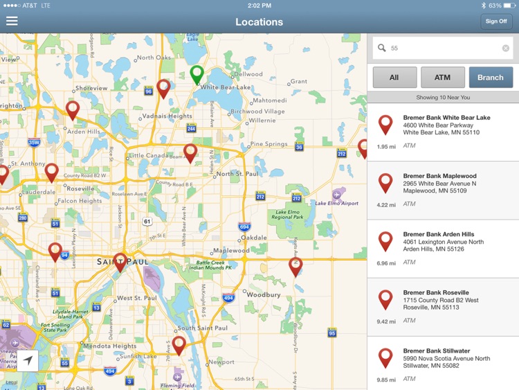 Bremer Bank Mobile for iPad