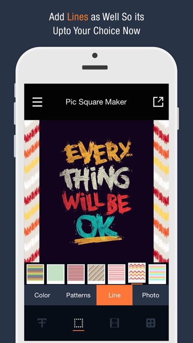 Screenshot #3 pour Pic Square Maker - Post Entire Photo Video on Social Media