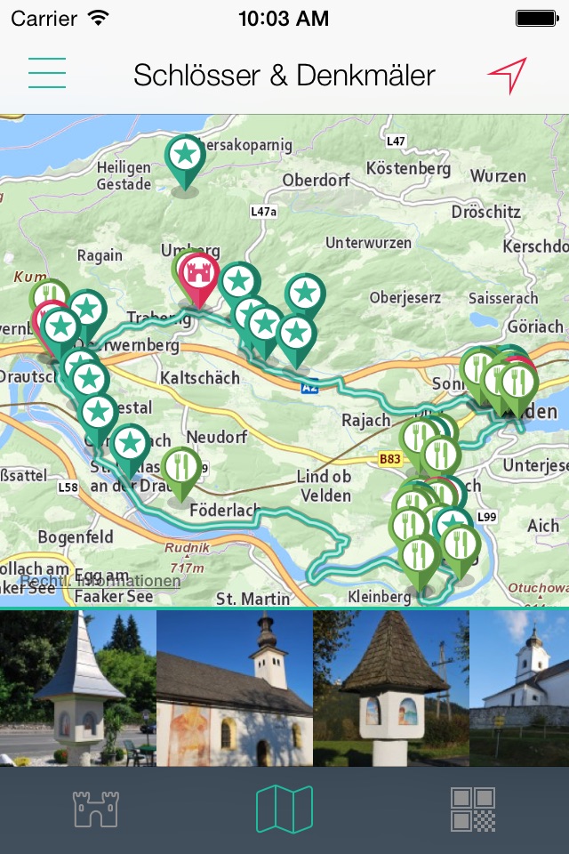 Schlösser Radweg – Velden – Wernberg – Rosegg screenshot 2