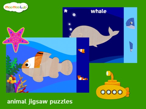Screenshot #5 pour Marine Animals - Puzzle, Coloring and Underwater Animal Games for Toddler and Preschool Children