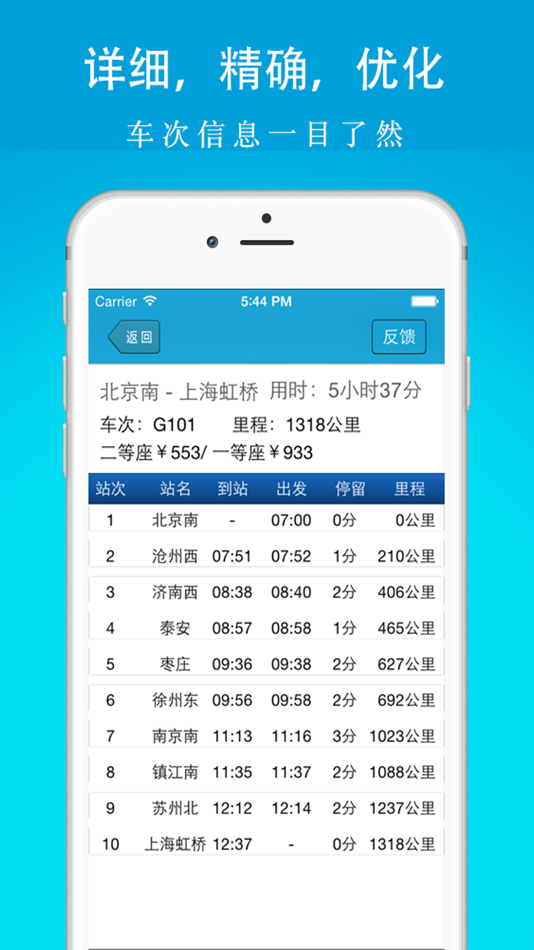 #5. 火车票时刻-火车票余票、列车时刻查询 (iOS) 来自: 朋成 张