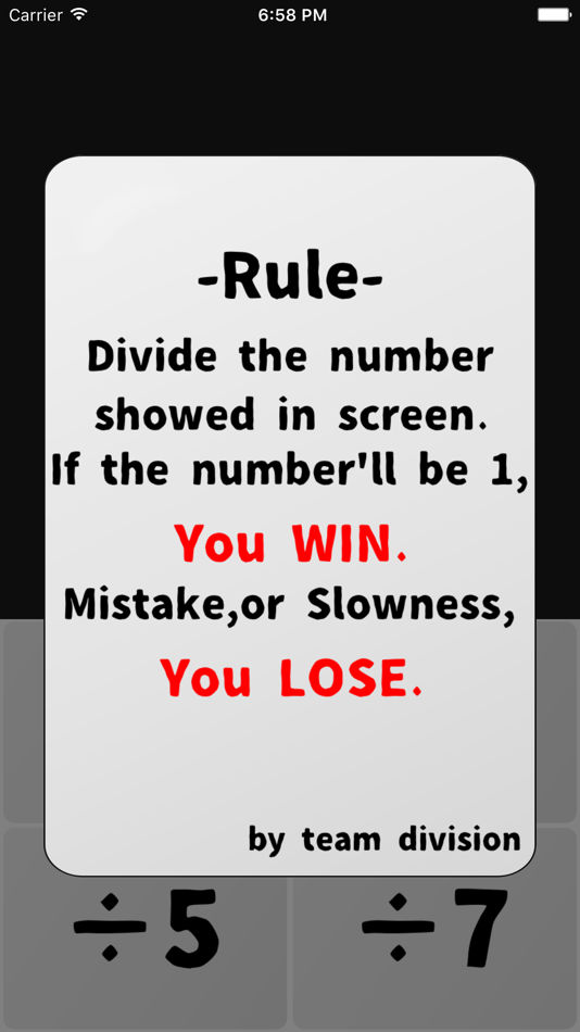 #2. Prime Factorization-free brain training game (iOS) 由: NAKAYUBI CORPORATION