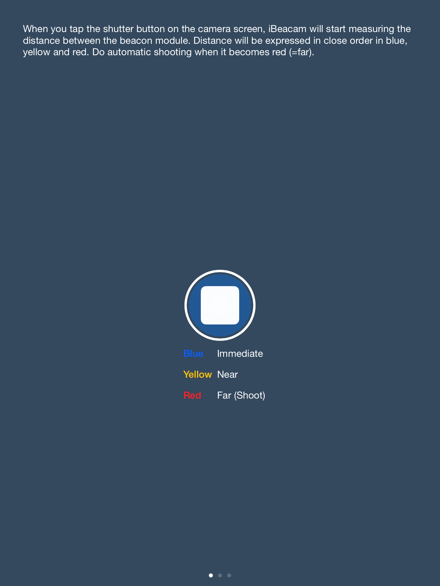 iBeacam - Using iBeacon as a remote shutter screenshot 5