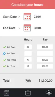 worktime - work schedule, shift calendar & job manager iphone screenshot 4
