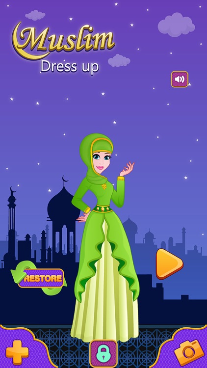 Muslim Girl Dress up : Arab Princess Dressing screenshot-3