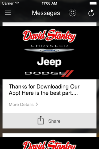 David Stanley Chrysler Jeep Dodge DealerApp screenshot 3