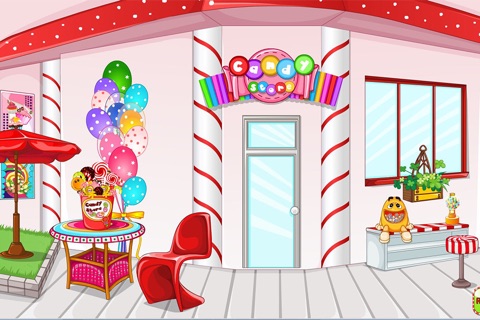 Candy store decoration game - Decor a beautiful candy store with this decoration game. screenshot 4