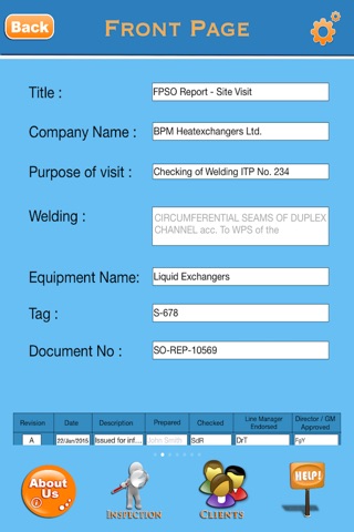 WIRE - Welding Inspection Reports Engineering screenshot 2