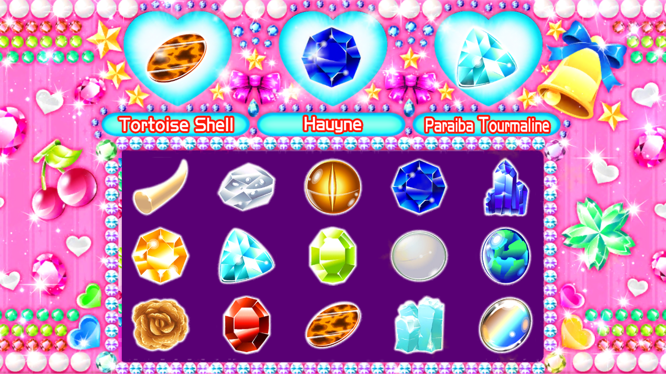 Preschool Kids Match the Jewel for Girls