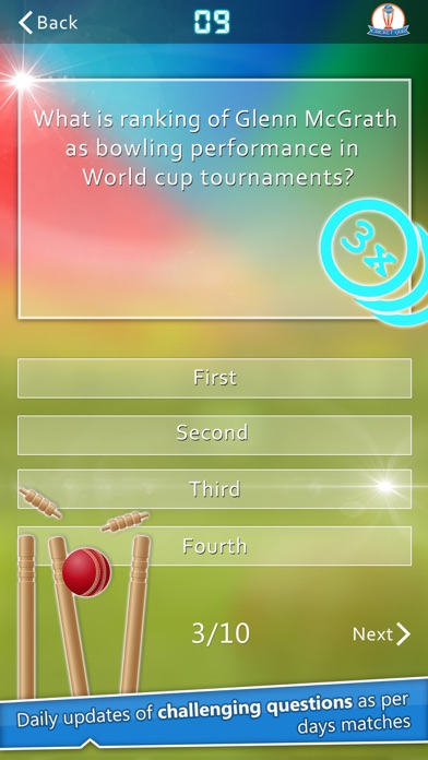 Cricket Quiz Screenshot 2 - AppWisp.com