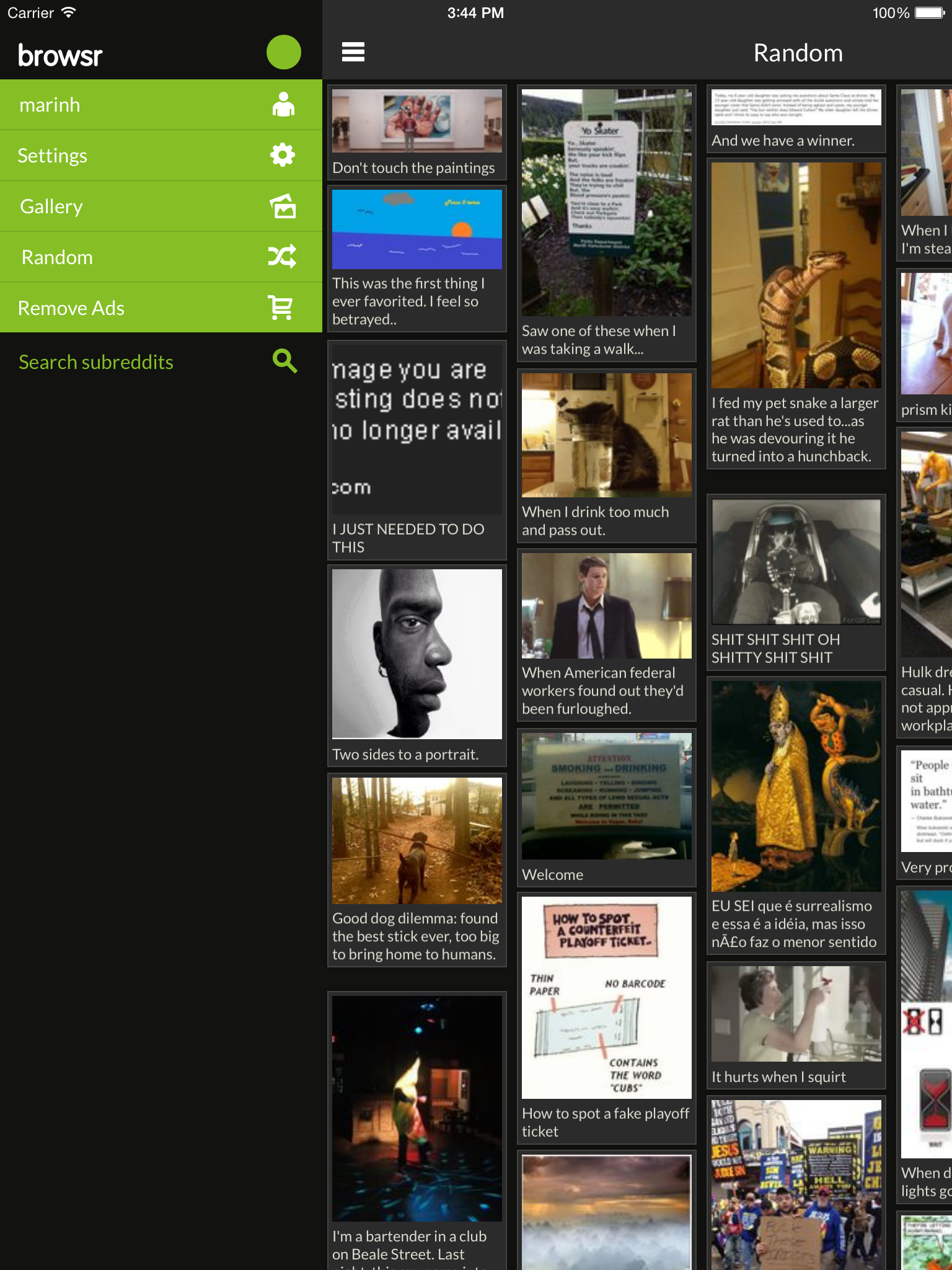 Imgur Browsr