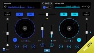 deej Lite - DJ turntable. Mix, record & share your musicのおすすめ画像1