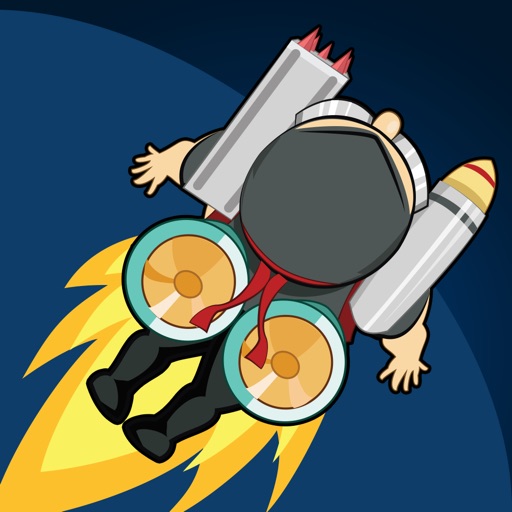 Awesome Jetpack Ninja Shooter Boy - cool virtual race shooting game iOS App