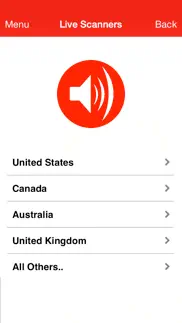 listen live to police, fire, ems, airport tower controller and port scanners with over 4,000 channels iPhone Captures Décran 1