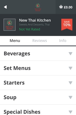 New Thai Kitchen screenshot 2