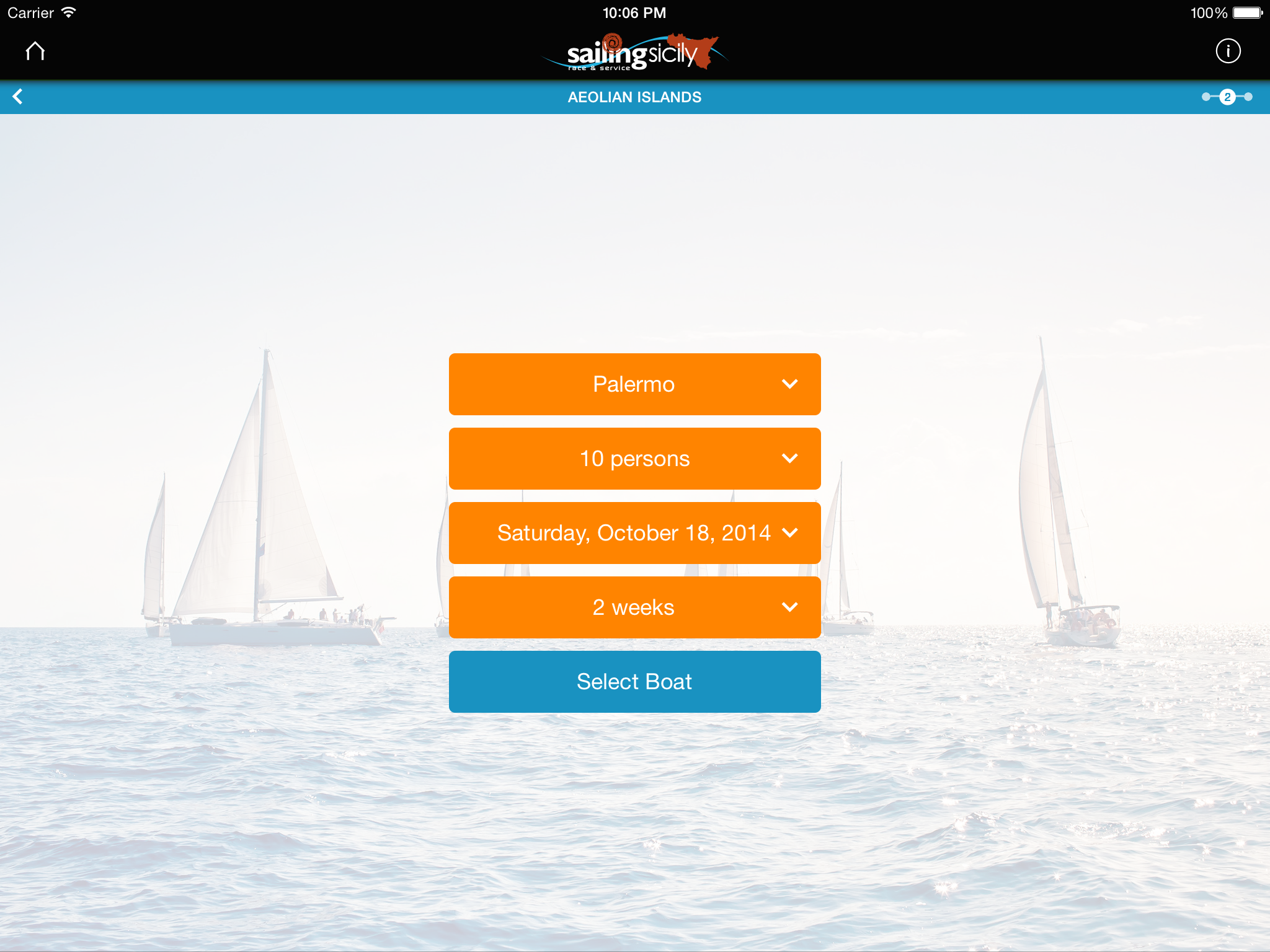 Sailing Charter Italy