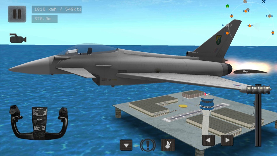 #5. Flight Simulator : Plane Pilot (iOS) 由: Vahagn Sargsyan