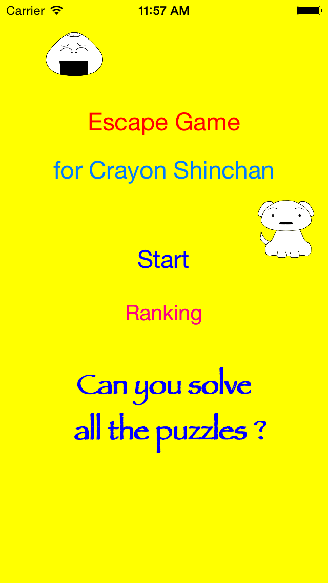 Screenshot #1 pour Escape Games for Crayon Shinchan
