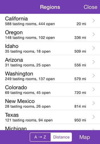 Winemap - thousands of tasting rooms at your fingertips screenshot 2