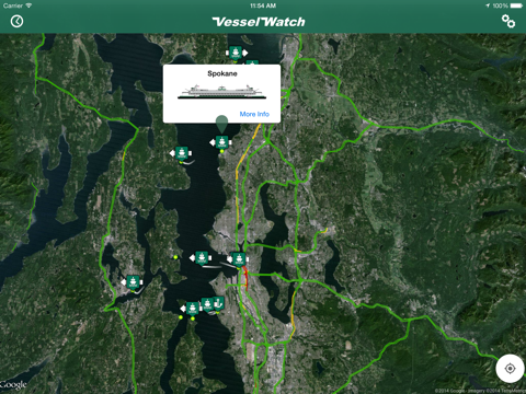 Screenshot #5 pour Vessel Watch - Pacific Northwest Ferries