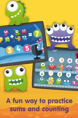 Game screenshot Aliens & Numbers - educational math games to simple learn counting, tracing & addition for kids and toddlers apk