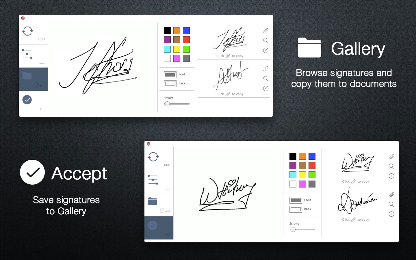 ‎Signature on the Mac App Store