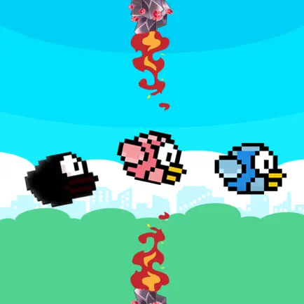 Flappy 3 Players Colorful Cheats