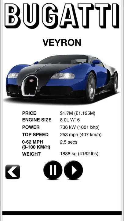 Sports Car Engines iPhone Ekran Görüntüsü 4