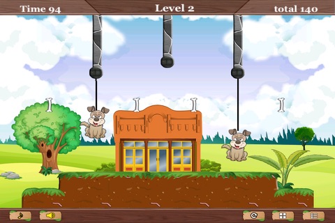 My Swinging Pet - Cute Dog Puzzle Game screenshot 3