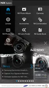 Samsung SMART CAMERA NX screenshot #1 for iPhone