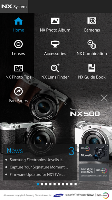 Screenshot #1 pour Samsung SMART CAMERA NX