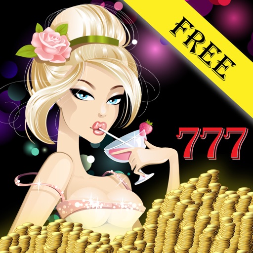 Ace of Sexy Lady - Free Puzzle Cocktail Night Party Slots Machine Icon