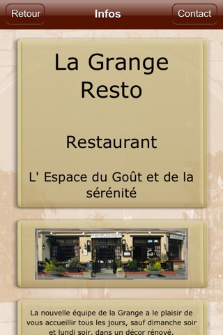 La Grange Resto screenshot 4