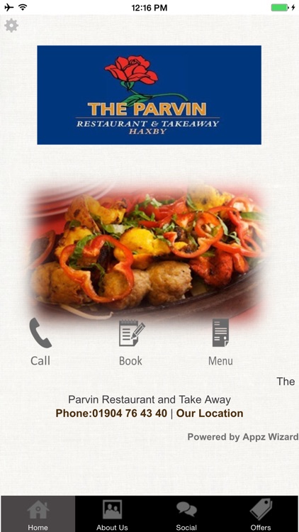 The Parvin Restaurant Takeaway