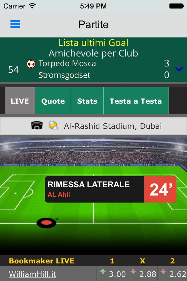 Diretta365 - Football Livescores screenshot 2