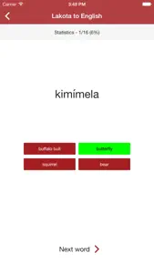 Lakota Vocab Builder screenshot #5 for iPhone