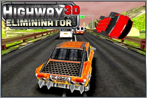 Highway Eliminator 3D ( Car Racing and Eliminating Game ) screenshot 3