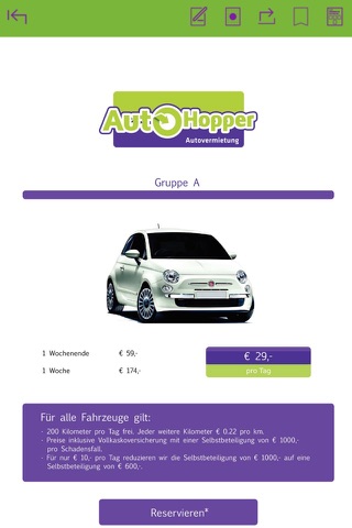 Autovermietung Autohopper Dresden screenshot 3