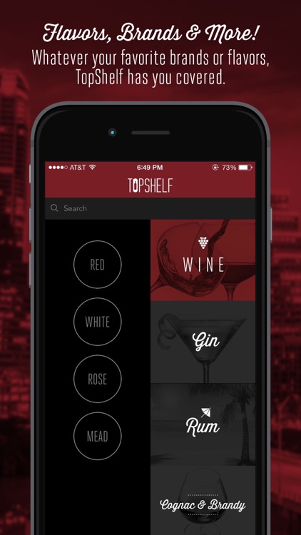 TopShelf Alcohol Delivery App