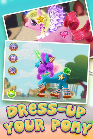 A Beauty Pony Dress-Up Makeover My Magic Fashion Friendship Salon Party screenshot 2