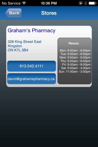 Graham's Pharmacy screenshot 2