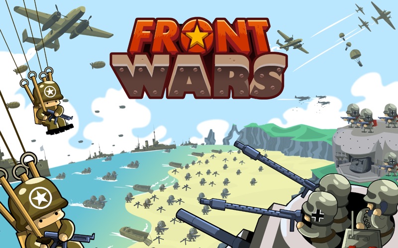 Front Wars : World War II Turn-Based Strategy app screenshot
