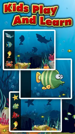 Game screenshot Underwater Puzzles for Kids - Educational Jigsaw Puzzle Game for Toddlers and Children with Sea Animals mod apk
