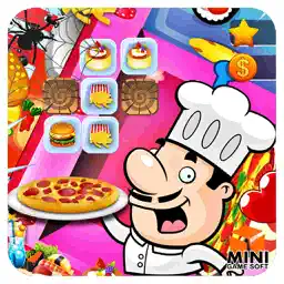 Chef Match 3 Sons - Hamburger Pizza Cake Sushi app icon